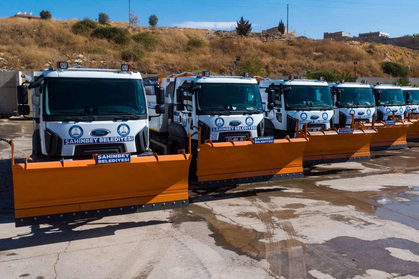 Gaziantep’te kar yağışı öncesi tedbirler alındı